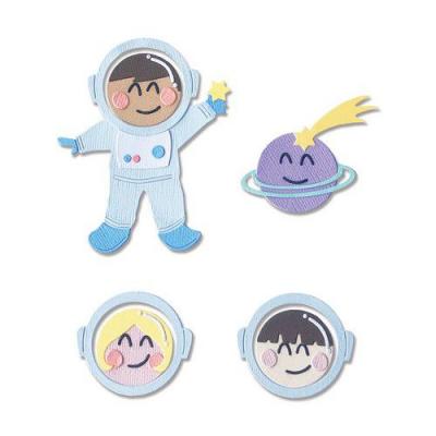 Sizzix Thinlits Die Set - Astronaut